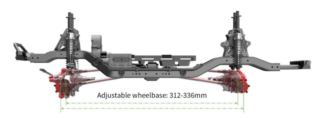 Gen8 PACK Adjustable Wheelbase